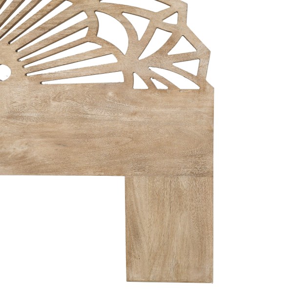 Tête de lit en bois sculpté 160 cm - Solara