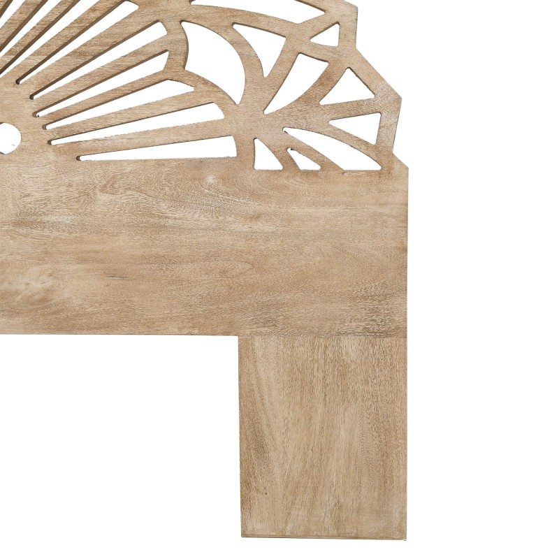Tête de lit en bois sculpté 160 cm - Solara