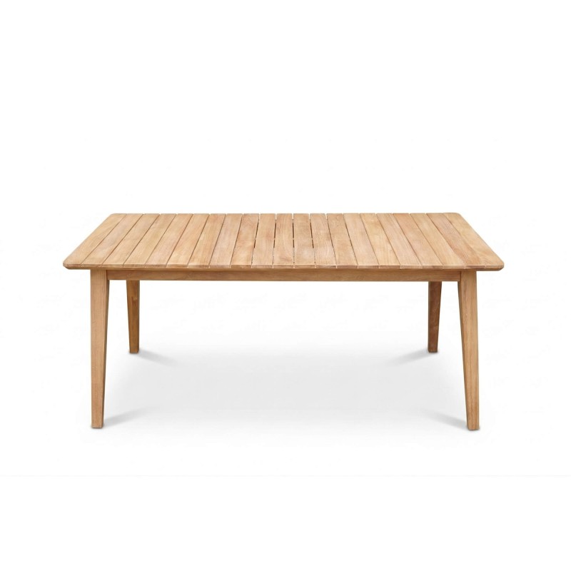 Table de jardin pour extérieur en bois de teck - Reito