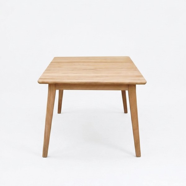 Table de jardin pour extérieur en bois de teck - Reito