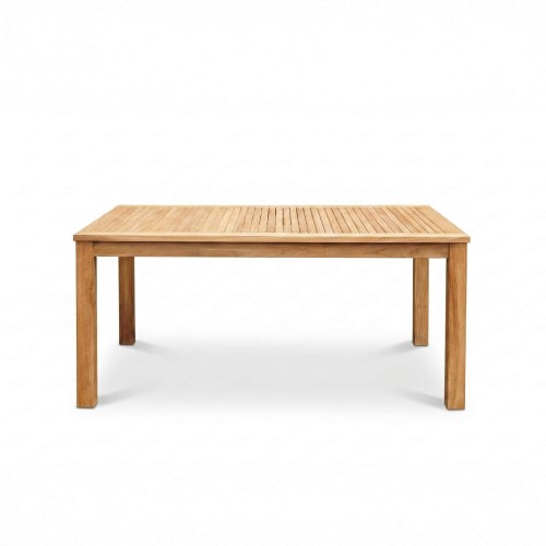 Table de jardin en bois de teck 4 personnes - Taro