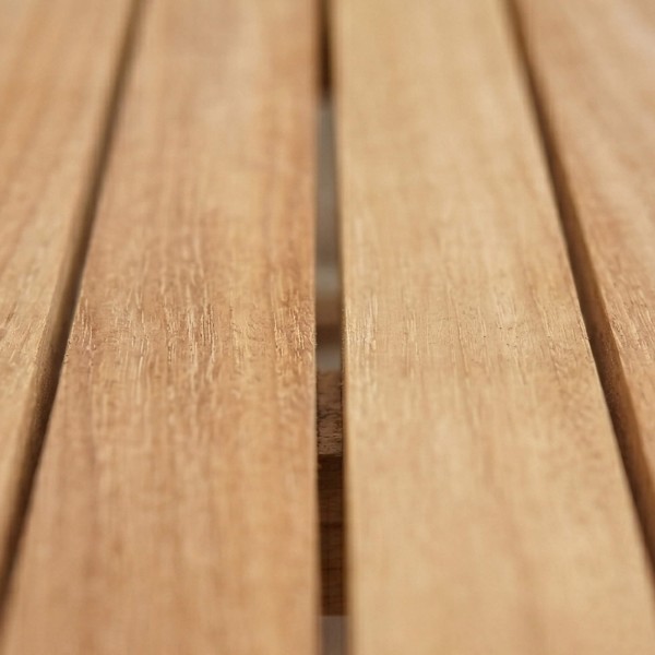 Table de jardin en bois de teck 4 personnes - Nobu