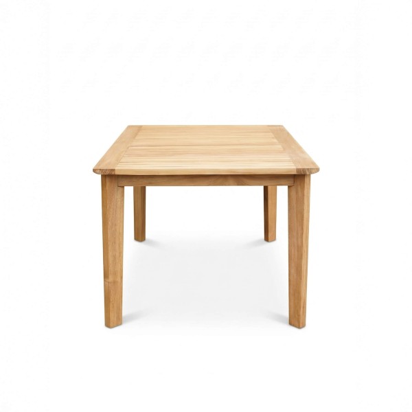 Table de jardin en bois de teck 4 personnes - Nobu
