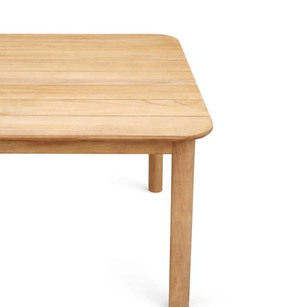 Ensemble table et chaises de jardin en bois de teck 4 personnes - Sento