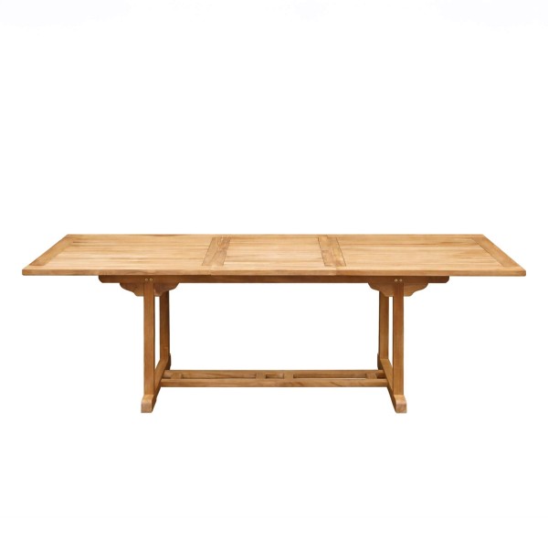 Ensemble table et chaises de jardin en bois de teck 6 personnes