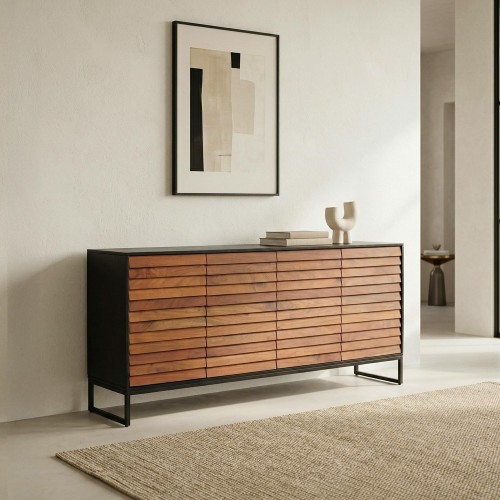 Buffet en bois naturel 170cm - Tamara