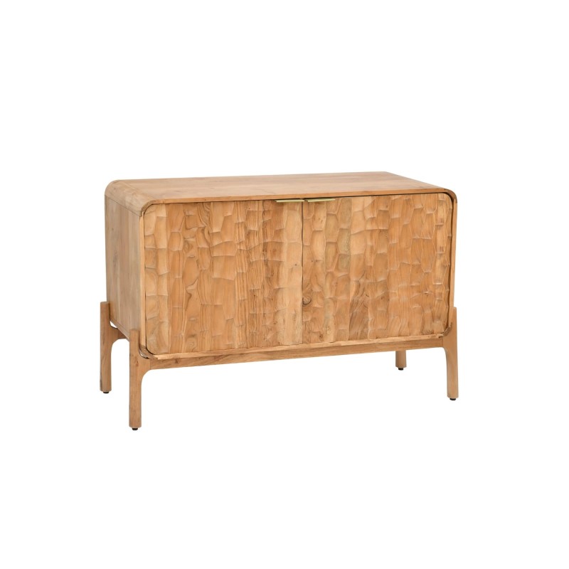 Buffet design en bois massif d'acacia 120 cm - Naoki