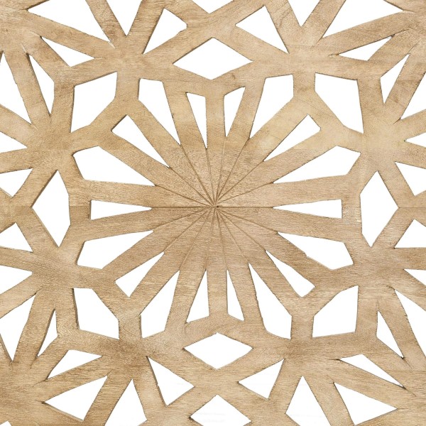 Tête de lit en bois massif sculpté 200 cm - Nevea