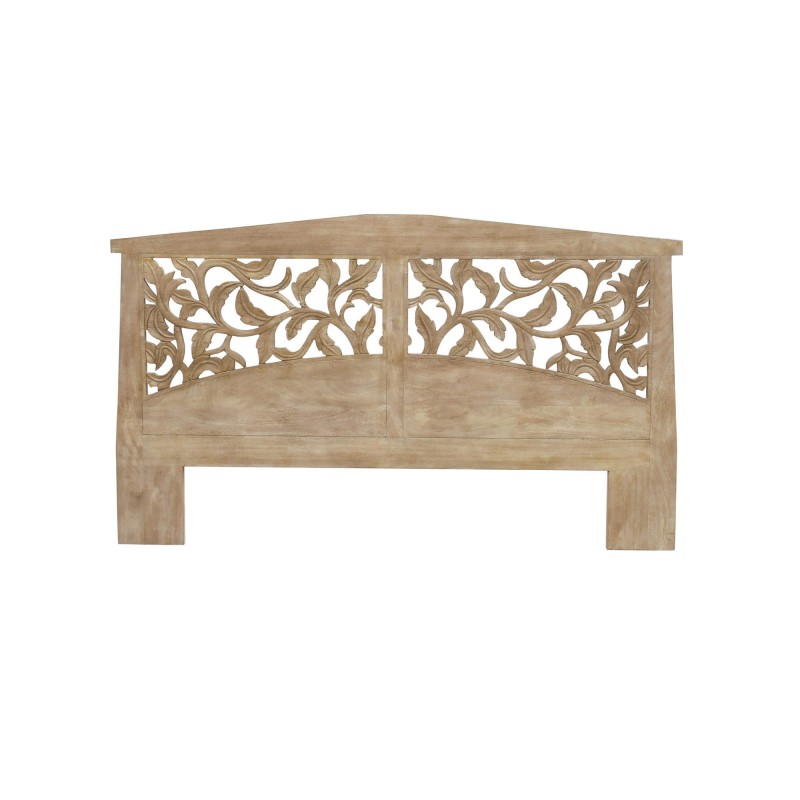 Tête de lit en bois massif sculpté 200 cm - Galea