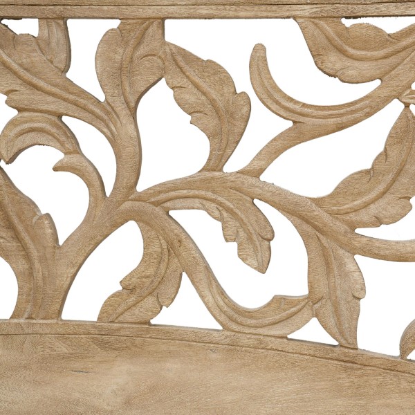 Tête de lit en bois massif sculpté 200 cm - Galea