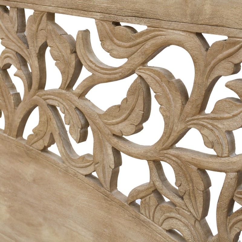 Tête de lit en bois massif sculpté 200 cm - Galea