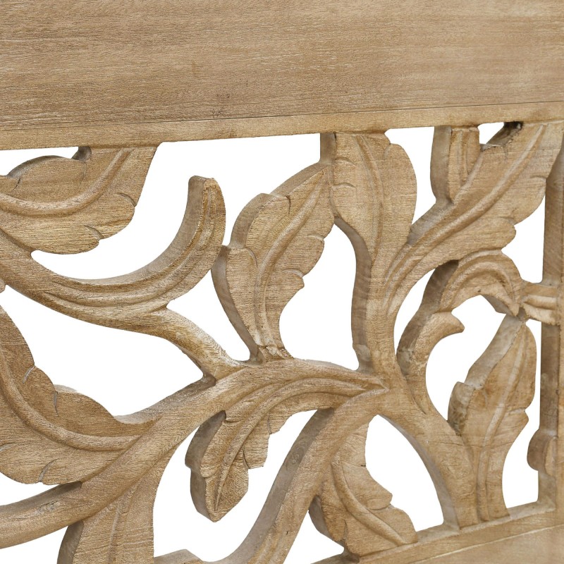 Tête de lit en bois massif sculpté 200 cm - Galea
