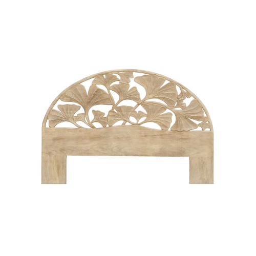 Tête de lit en bois massif d'acacia sculpté 180 cm - Valena