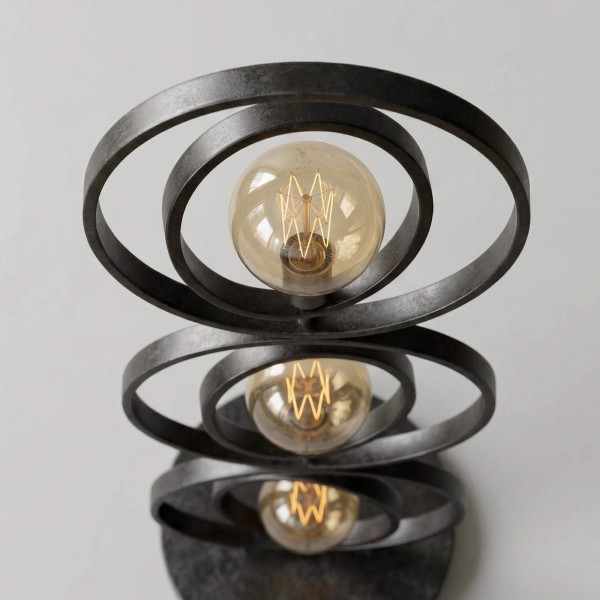 Lampadaire de salon industriel en métal - Altis