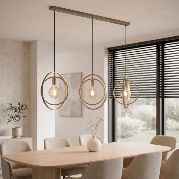 Luminaire en suspension industriel en métal - Altis