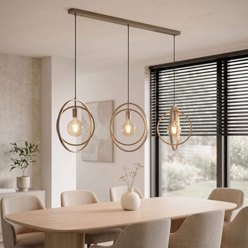 Luminaire en suspension industriel en métal - Altis