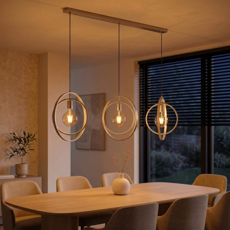 Luminaire en suspension industriel en métal - Altis