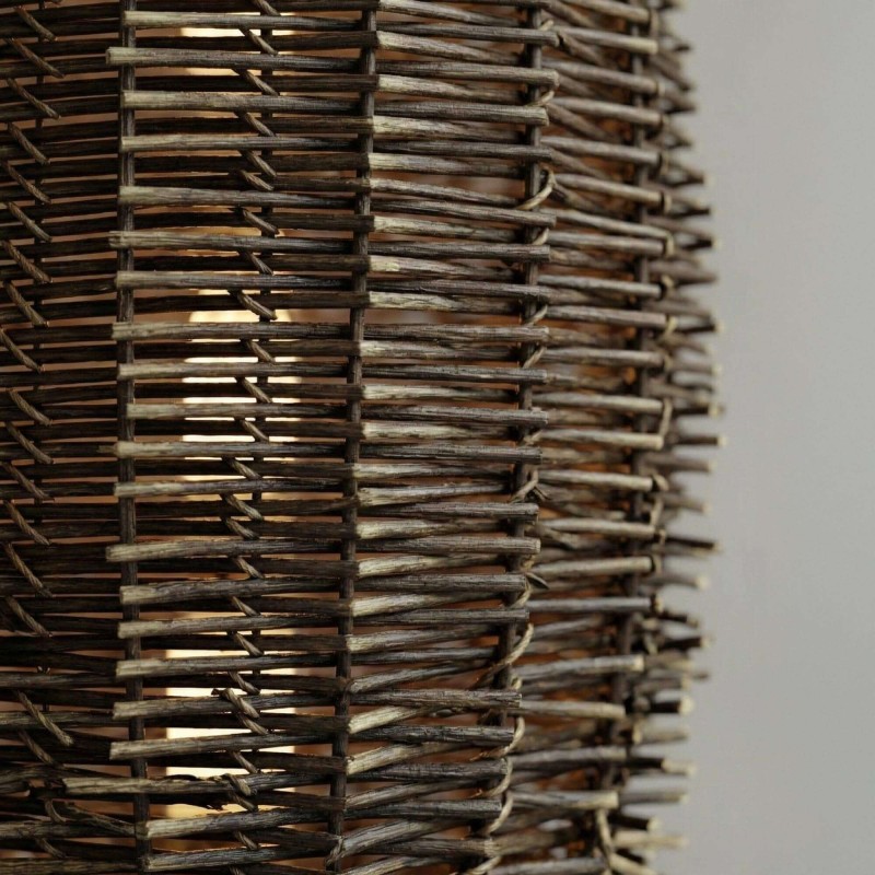 Lampe sur pied en rotin - Aiko