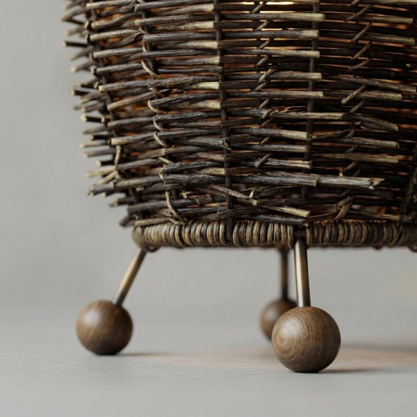 Lampe sur pied en rotin - Aiko
