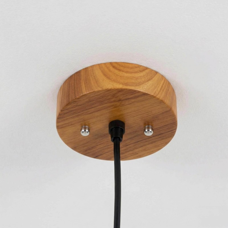 Lampe suspendue en rotin naturel - Meysa