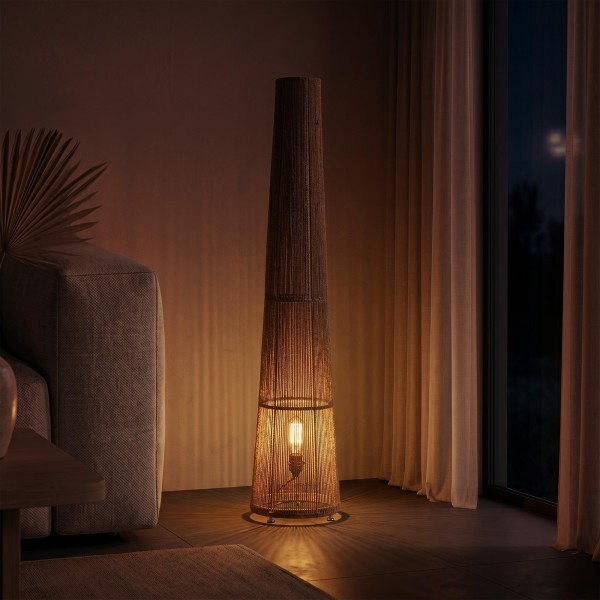 Lampe sur pied en cordage - Kenanga