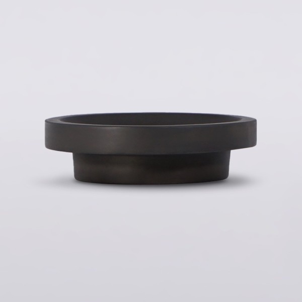 Vasque en béton ronde - Anthracite profond - Tellure