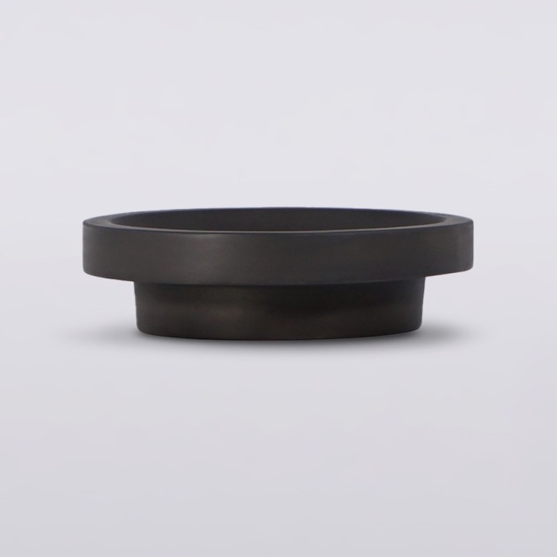 Vasque en béton ronde - Anthracite profond - Tellure