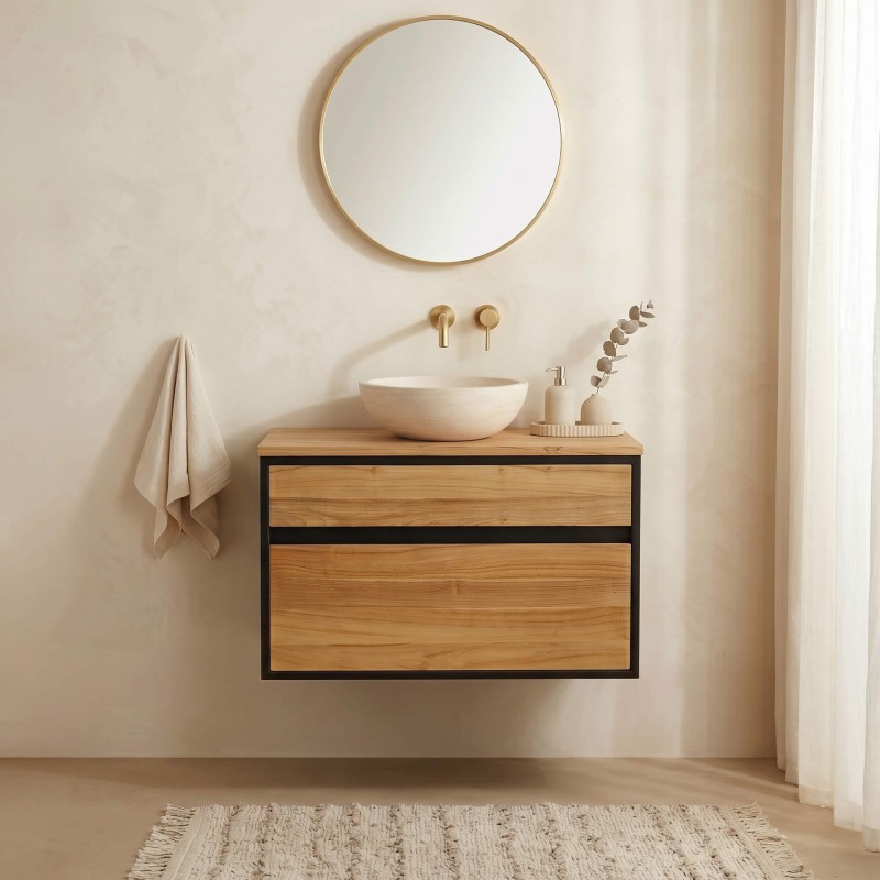 Meuble de salle de bain 80 cm - Kirei