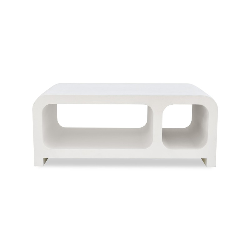 Table basse design effet béton 100 cm - Mineralis