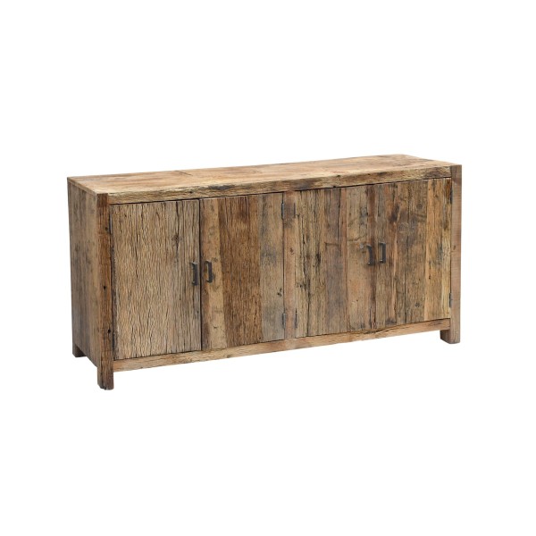 Buffet en bois massif brut et ancien - Antique