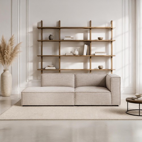 Canapé design 4 places ouvert gauche - Isla
