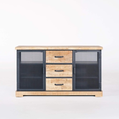 Meuble de salle de bain style industriel 140 cm - Cambridge