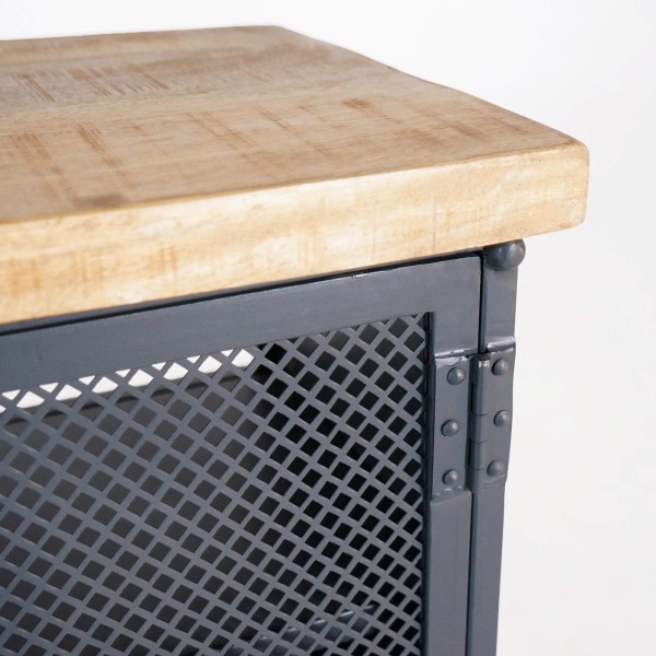 Meuble de salle de bain style industriel 140 cm - Cambridge