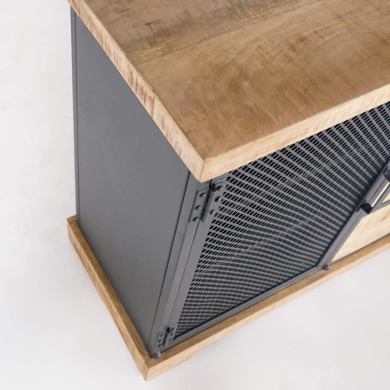 Meuble de salle de bain style industriel 140 cm - Cambridge