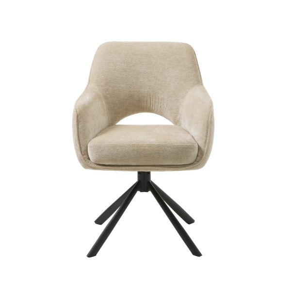 Fauteuil pivotant confortable pour salle à manger - Cowley