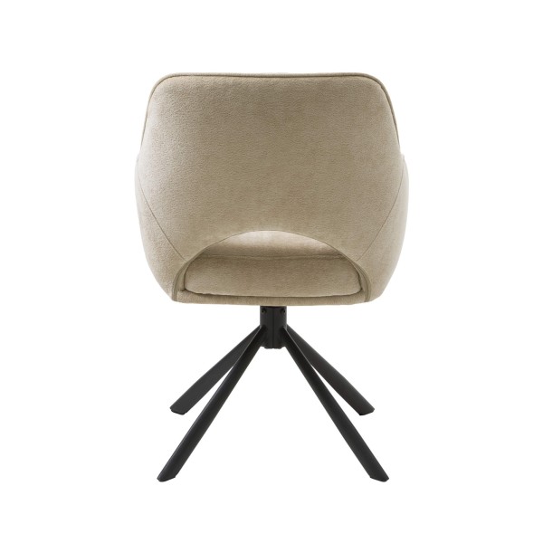 Fauteuil pivotant confortable pour salle à manger - Cowley