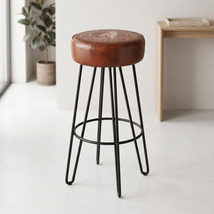 Tabouret industriel de bar - Leitmotiv