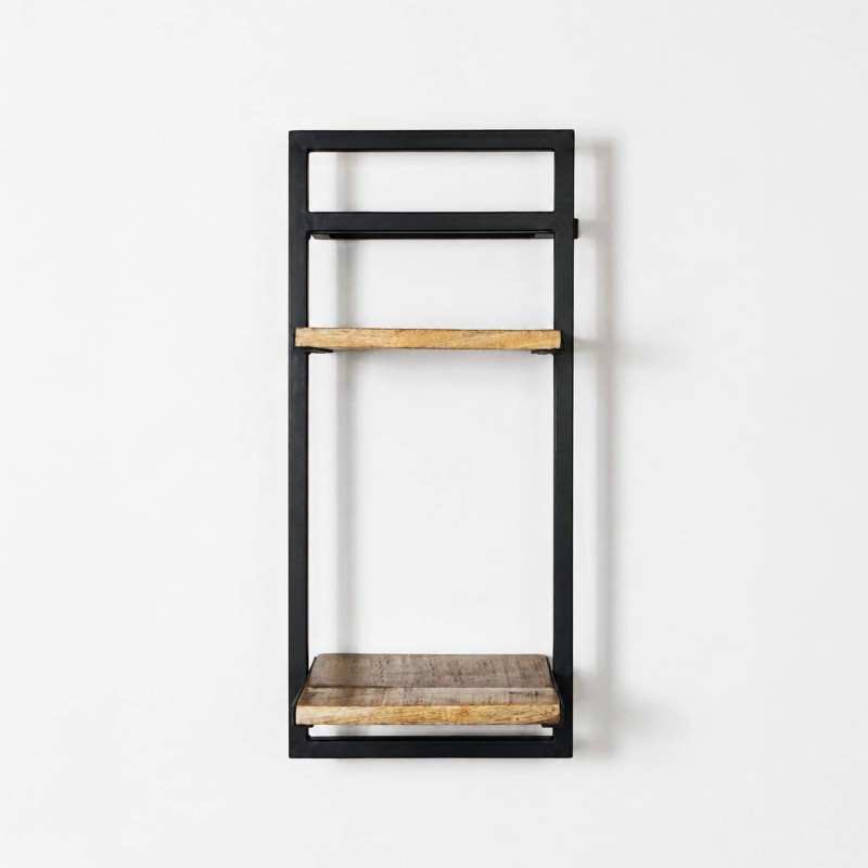 Etagère bois et métal 30 X 60 - Selfsh