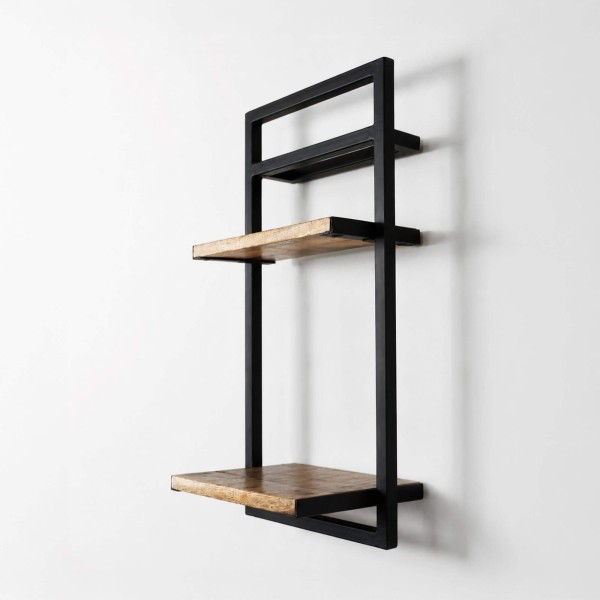 Etagère bois et métal 30 X 60 - Selfsh