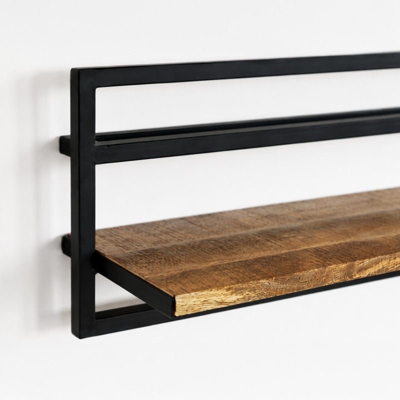 Etagère bois et métal 70 X 30 - Selfsh