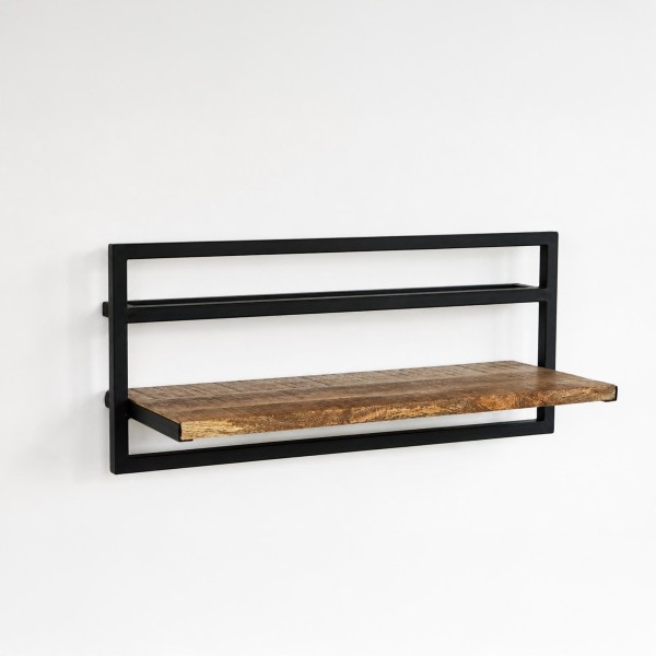 Etagère bois et métal 70 X 30 - Selfsh