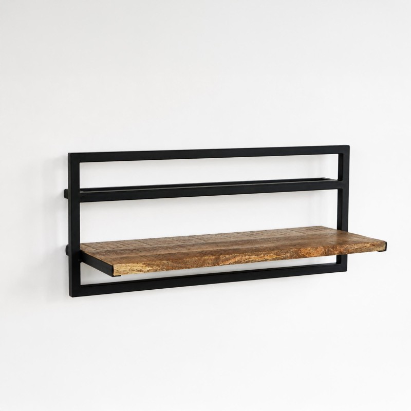 Etagère bois et métal 70 X 30 - Selfsh
