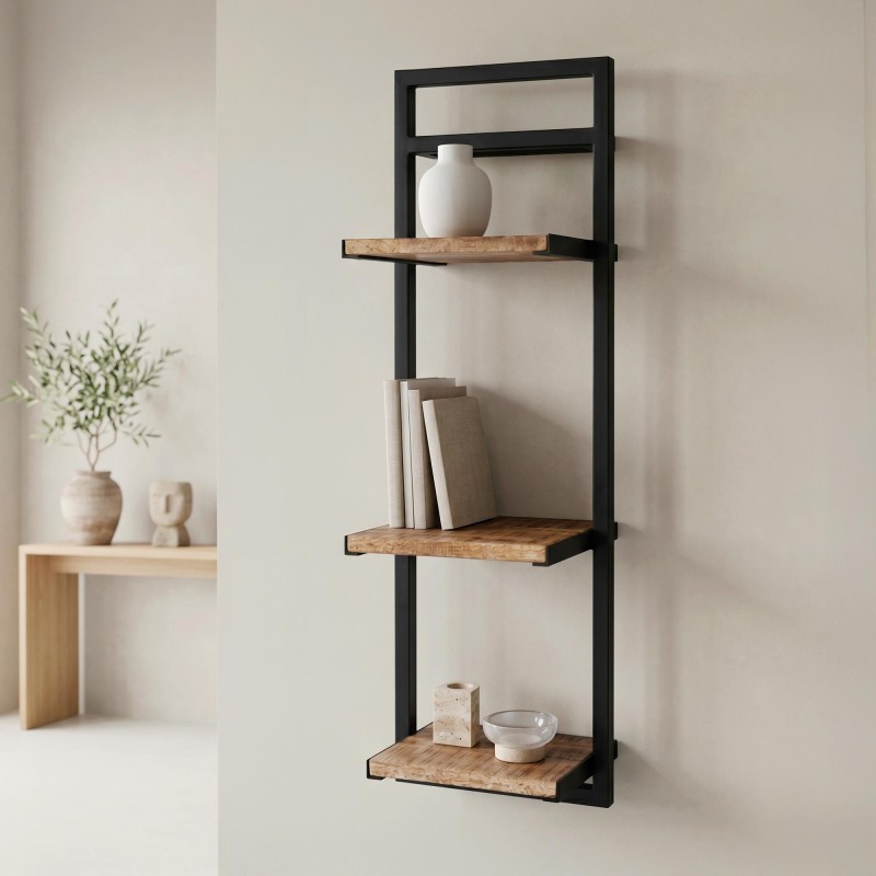 Etagère bois et métal 30 X 95 - Selfsh