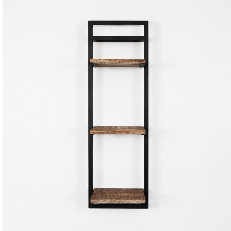 Etagère bois et métal 30 X 95 - Selfsh