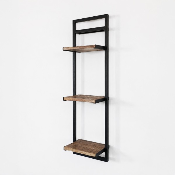 Etagère bois et métal 30 X 95 - Selfsh