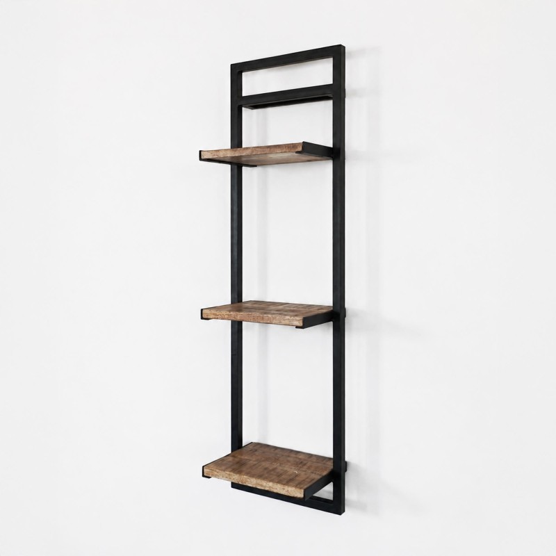 Etagère bois et métal 30 X 95 - Selfsh