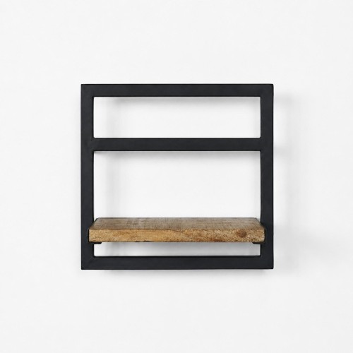 Etagère bois et métal 30 X 30 - Selfsh