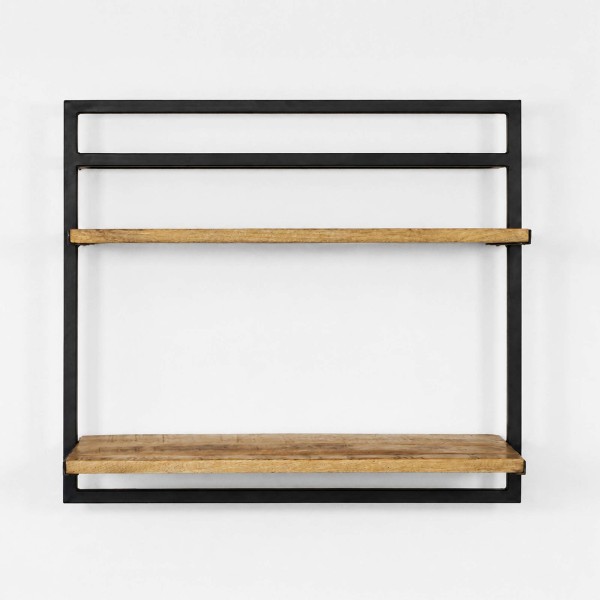 Etagère bois et métal 70 x 60 - Selfsh