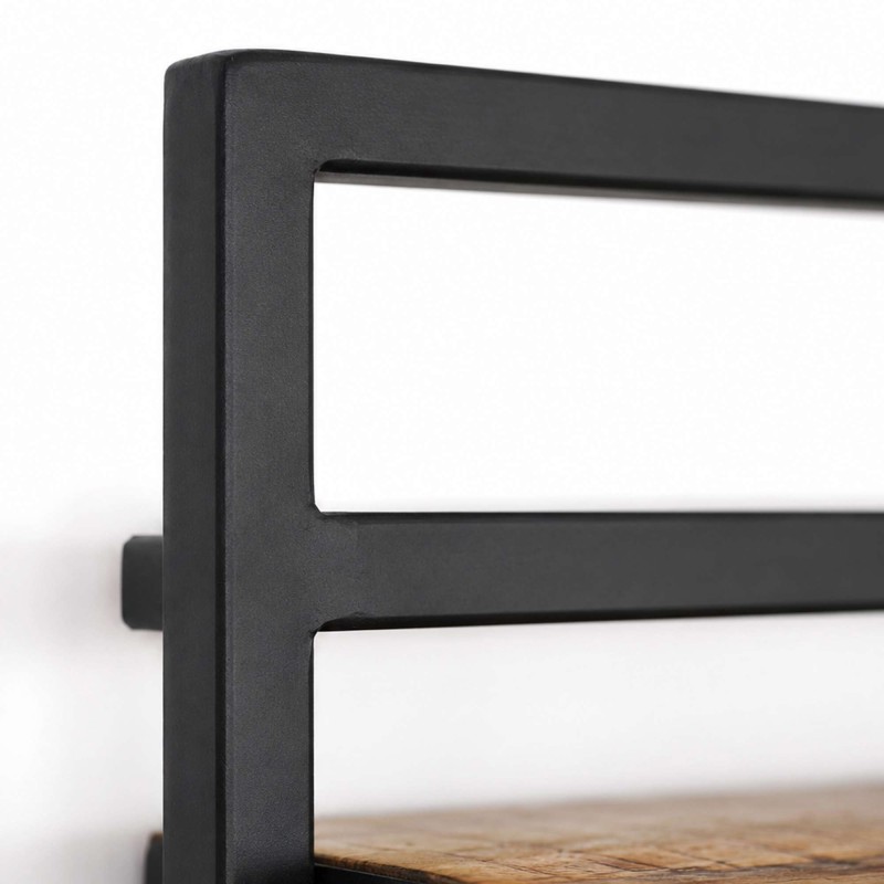 Etagère bois et métal 70 x 60 - Selfsh