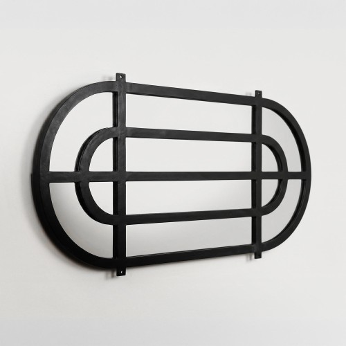 Miroir industriel ovale 120 X 60 cm